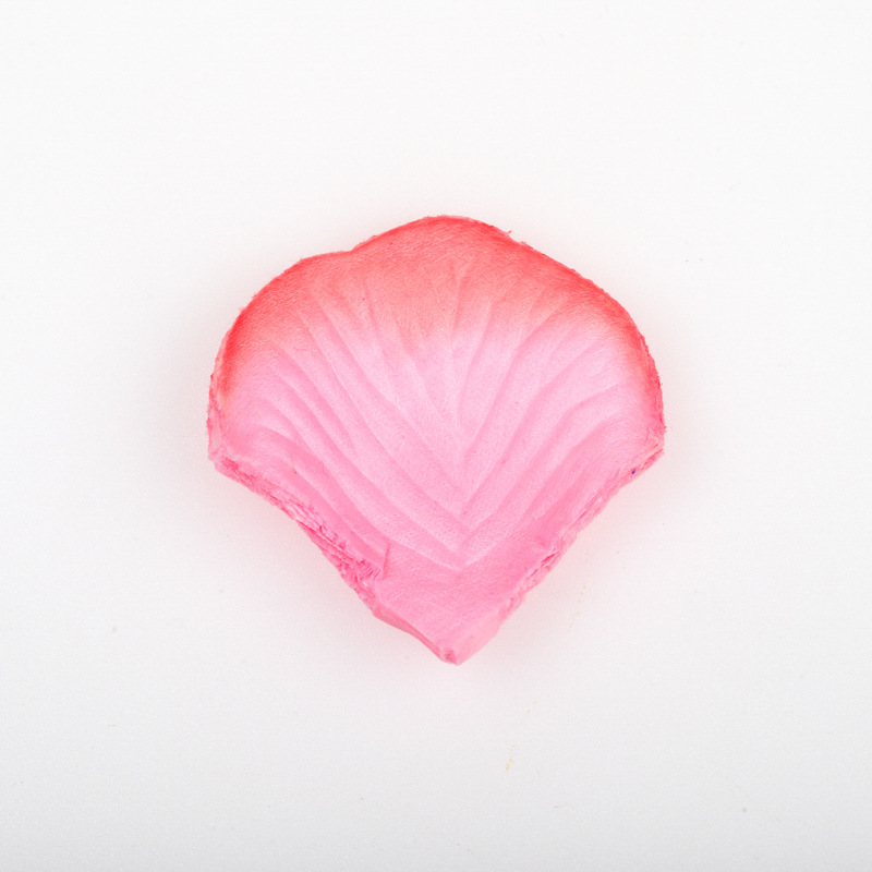 No tejido laminado 100 pétalos de flores, pétalos de boda, pétalos de flores falsos, pétalos de rosas, precio especial