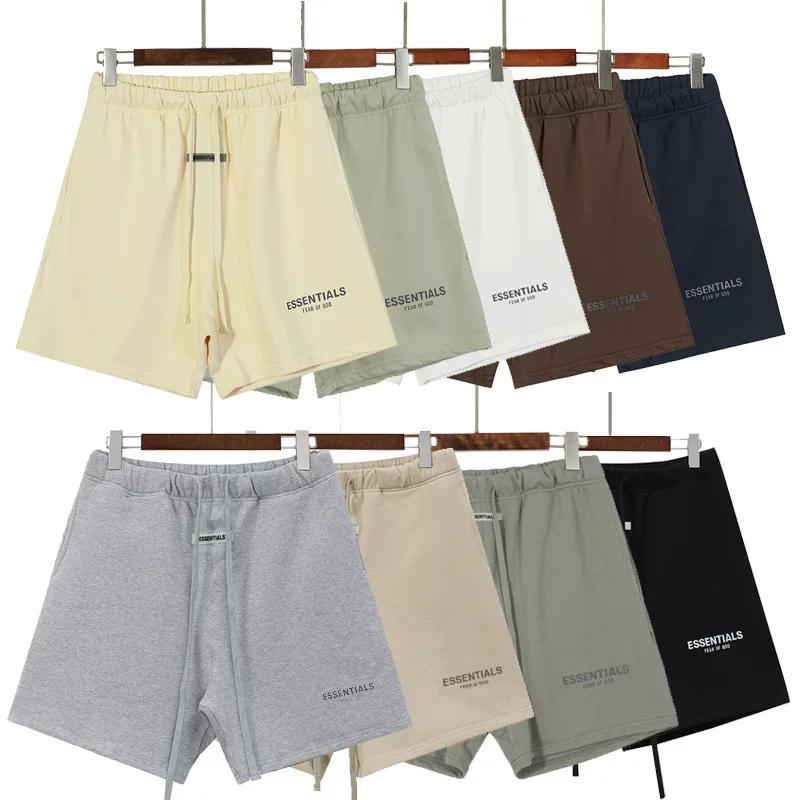 23SS новый кросс-бордерный внешний торговый ярлык FOG Essentials повседневные брюки с пятью карманами простые для мужчин и женщин
