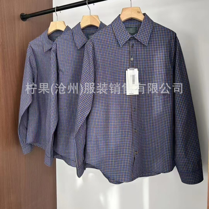 Now Ng Korea Dongdaemun Designer Offers Simple, Comfortable, and Casual Plaid Shirts