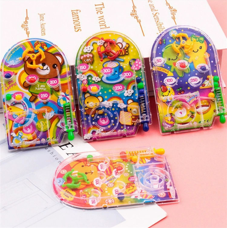 Creative children's marble board marble game cartoon handheld gaming device toy launching scoring machine leisure gift
