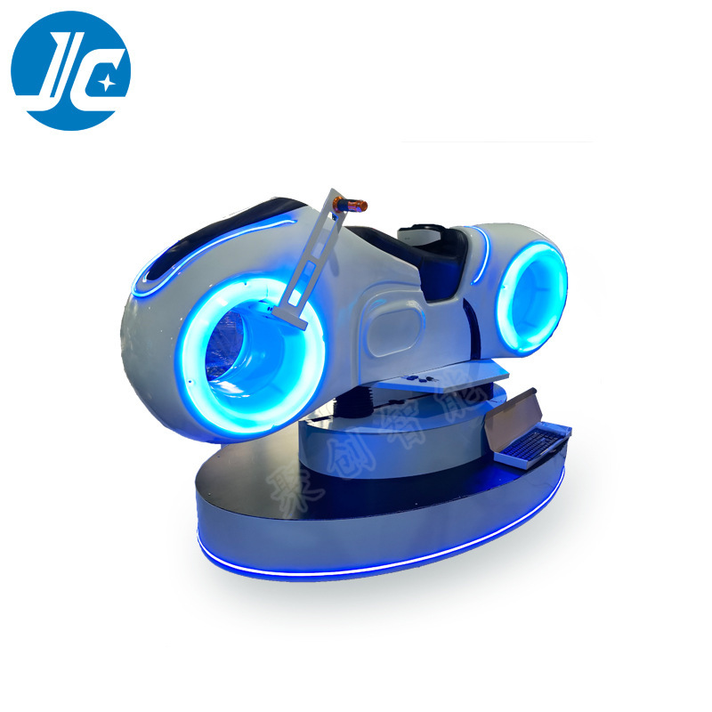 Juchuang Intelligent Dynamic Motorcycle Simulator Racing Game Driving Equipment VR Experience Hall Equipment Manufacturer