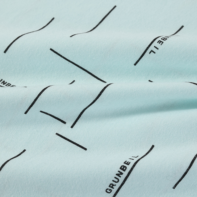 Tela de jersey de algodón con estampado de dibujos animados para primavera y verano, para bebés y niños pequeños, tela de algodón puro clase A, tela para ropa de cama y pijamas para bebés. image 3