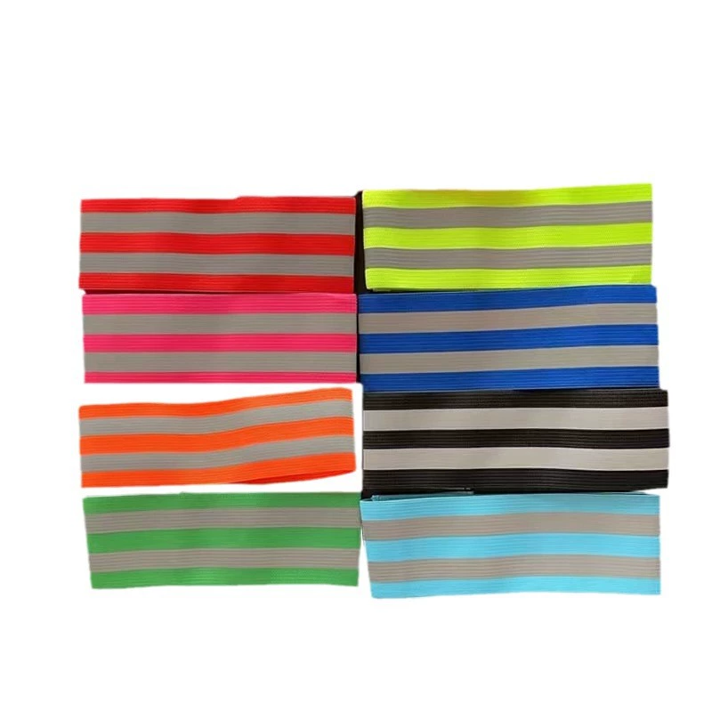 Cycling reflector pants with double reflective strip night running night ride camping leggings band