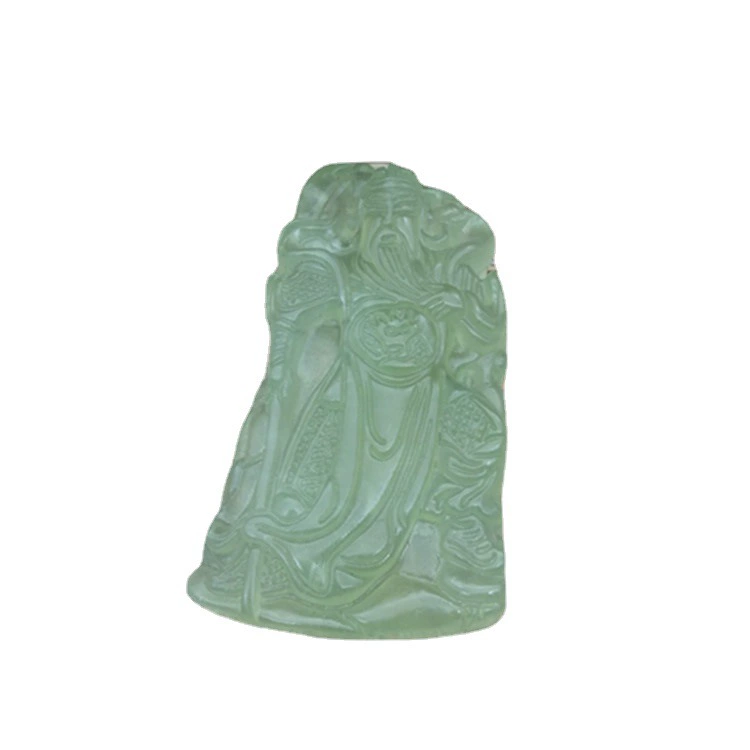 Necklace jade, pendant, ice imitation