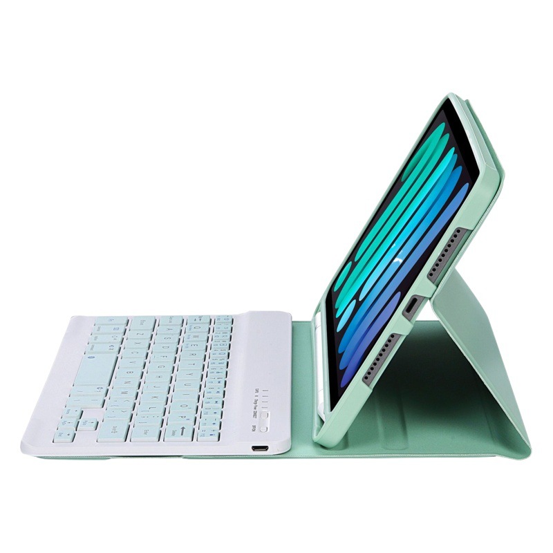 La funda protectora para tableta iPad de 11.ª generación es adecuada para el teclado Bluetooth Apple Pro13, una funda magnética desmontable para tableta con ranura para lápiz.