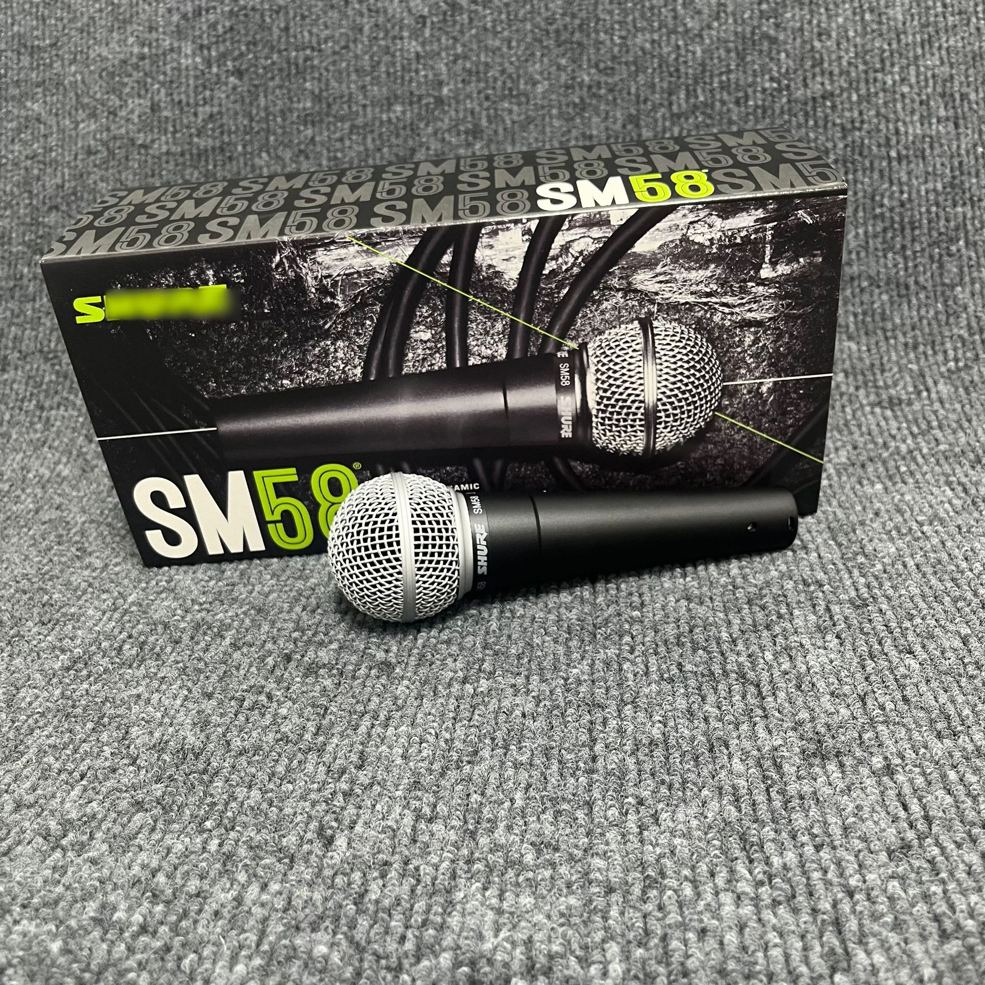 Transfronterizos de alta calidad SM58LC micrófono de bobina móvil por cable para rendimiento de escenario de grabación en vivo micrófono al aire libre