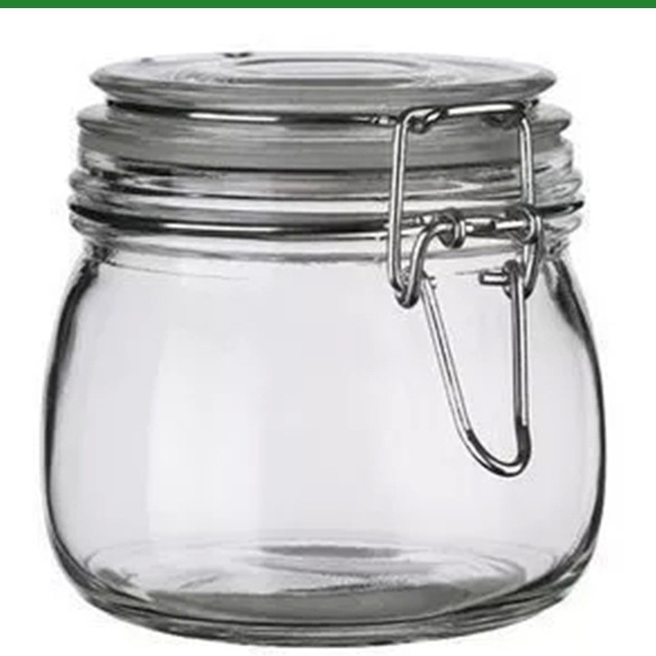 透明玻璃密封罐 500ML储物罐 创意景观 厂家大量批发供应