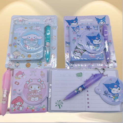 Cartoon Sanrio Eggboy Party Notebook Portable Pocket Notepad Children's Student Gift Reward Stationery