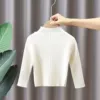 White, high collar