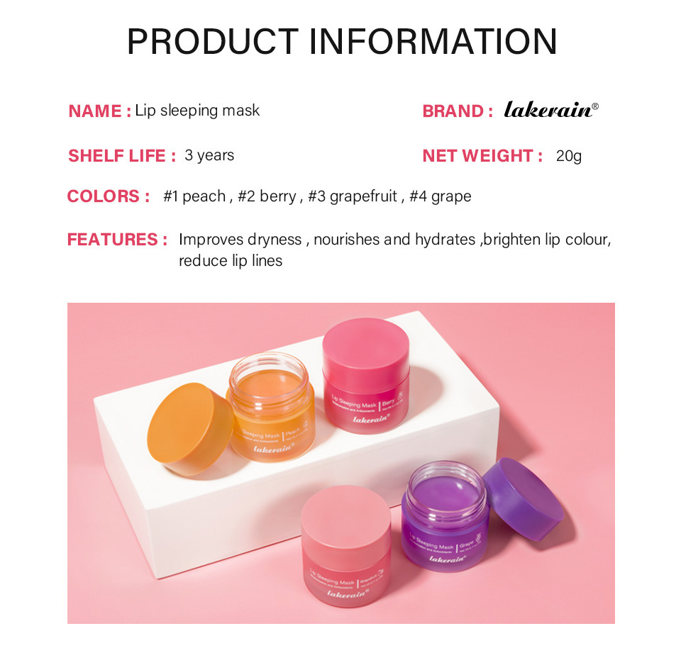 lakerain Sleep Lip Mask undefined