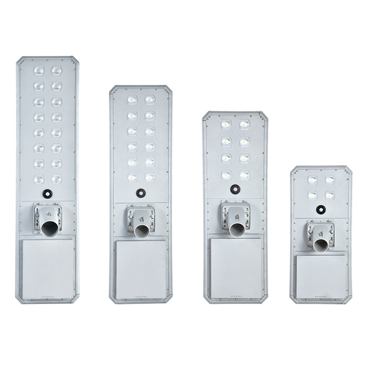 Lámpara solar integrada lámpara de calle LED perfil cuerpo de aluminio de inducción perfil de aluminio impermeable transfronteriza lámpara de jardín de minería térmica