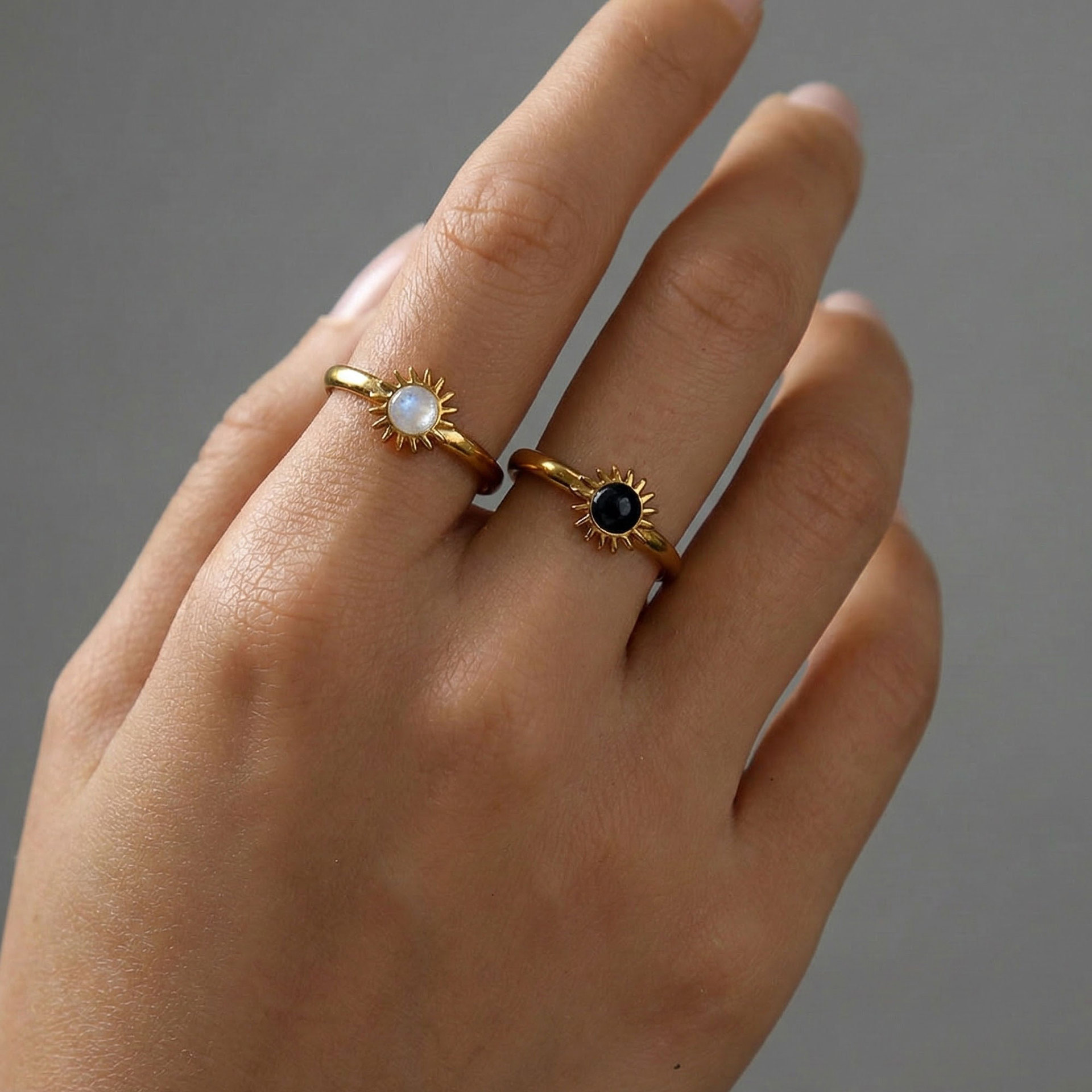 Men's Titanium Steel Ring Hypoallergenic Tarnish Resistant Band_voghion.com