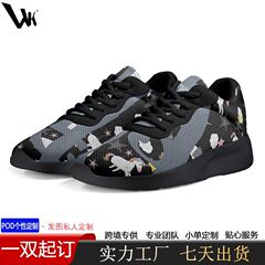 跨境女运动鞋pod一双起订网面休闲运动鞋女款跑步轻便超轻跑步鞋
