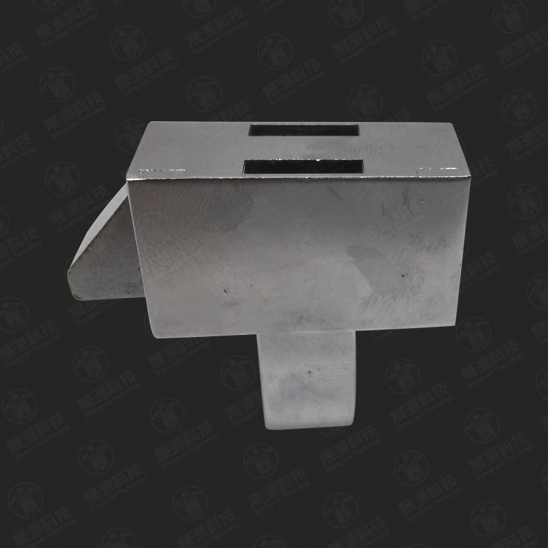 DK637 hasp lock, square button impact latch lock, automatic closing push-type chassis cabinet door lock
