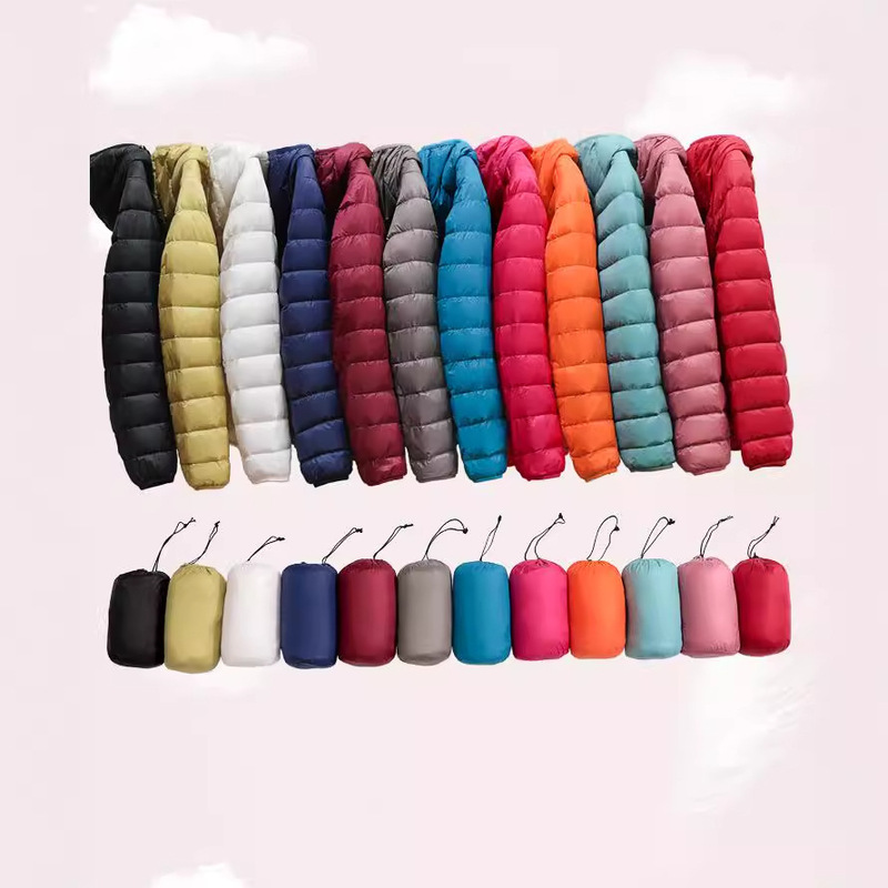 plus size Down Jacket Ladies 2024 Spring New Short Student Korean Slim Fit Lightweight White Duck Down Joker Jacket