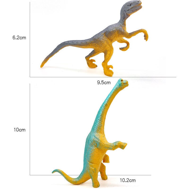 Cross-border Amazon 3-inch simulation of small dinosaur model animals 9-11cm pterosaur paracenopterosaur dinosaur toys wholesale