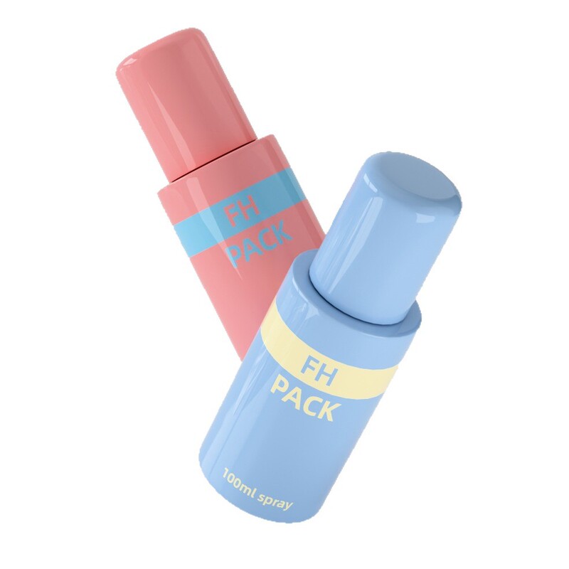 100ml PETプラスチックローションポンプボトルスキンケア製品包装|undefined