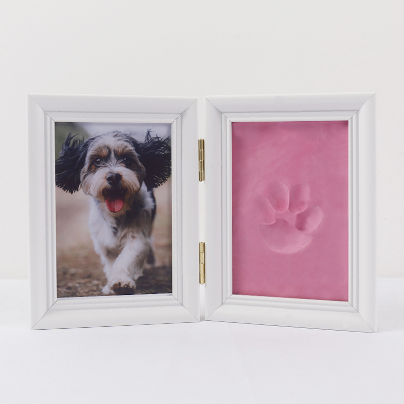 흰색 프레임 파우더 머드