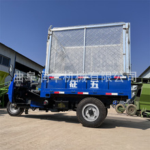 32马力车载式三轮铡草机户外田地青饲料揉碎机可移动牧场碎草车