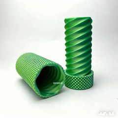 源头厂家 Knurled Twist Container 滚花扭动容器 解压玩具二代