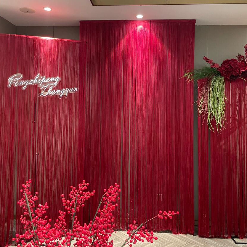 ✅ 2025 специальная новая линия свадебных занавесей, декоративные элементы с кистями, свадебный фон для потолка, небоскреб