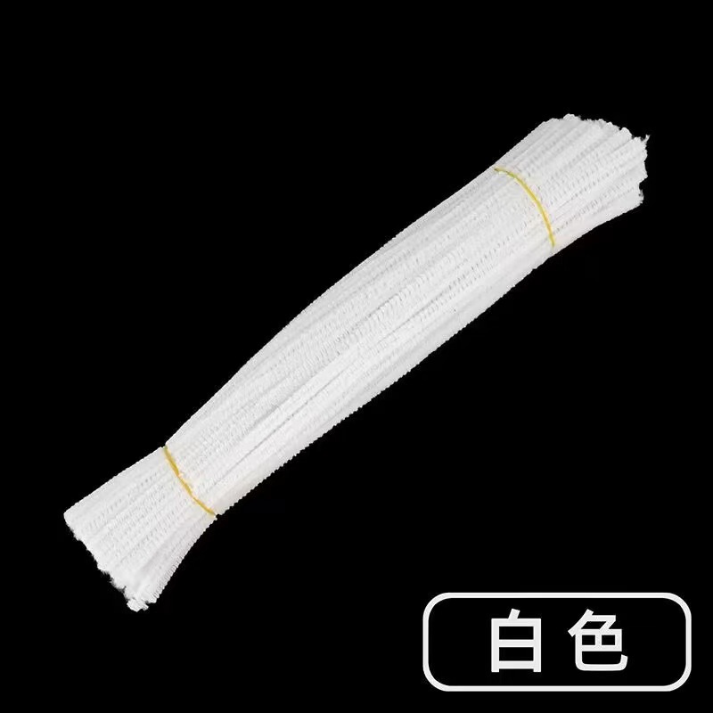 Varilla retorcida Cifrado Macaron Color Cifrado Mano Raíz de pelo hecho a mano Juguetes de bricolaje para niños Ramo de arte Material Paquete de lana