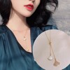 Advanced necklace, chain for key bag , simple and elegant design, high-quality style, light luxury style, diamond encrusted