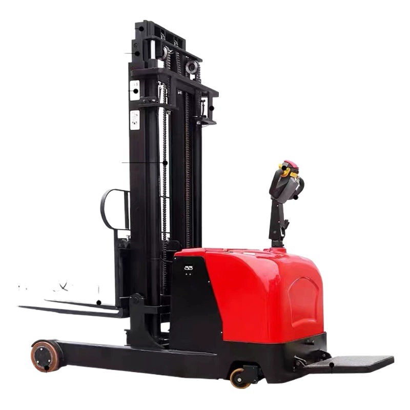 Индивидуальный 2-тонный полностью автоматический гидравлический штабелер, полностью автоматический вилочный погрузчик, 1 тонна, небольшой регулируемый поднятый штабелер, загрузка и разгрузка вилочного погрузчика