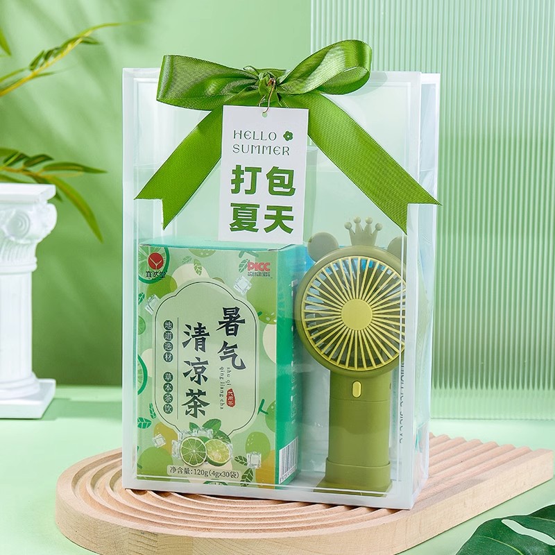 Summer Cool Gift Boxes for Employees: Practical Fan Gift Sets for Heatstroke Prevention and Cooling