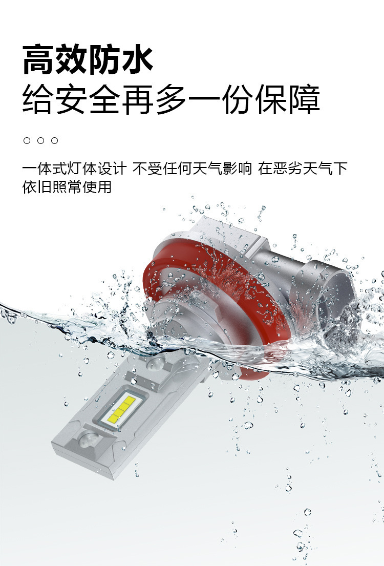 Amazon New Car Led Headlight 1:1 Direct Plug Mini H1 H7 H3 H11 P13W9005 9006