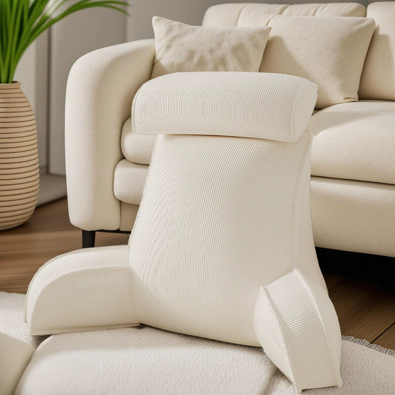Single Bed Head Cushion Sofa Pillow Large Backrest Living Room Soft Bag Pregnant Women's Bed Pillow Backrest Cushion Removable and Washable