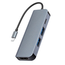 BYL-2011 4in1 Type-c To HDMI USB SD TF 4K TypeC Hub Adapter