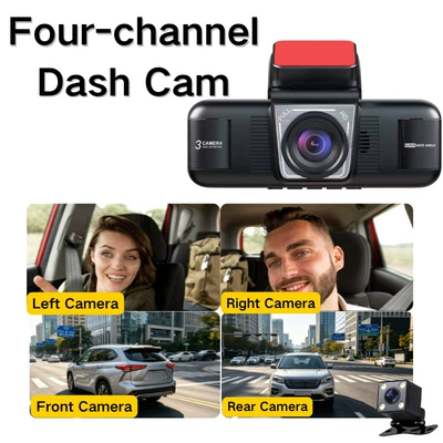 four lenses, high-definition night | Driving recorder