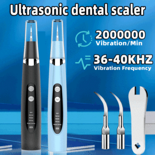 Cross-Border New Tooth Cleaner Household Portable Ultrasonic Tooth Cleaner Set Dental Calculus Remover
