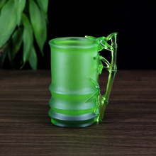 锋明琉璃竹子节节高工艺品笔筒摆件客厅办公桌面装饰乔迁商务礼品