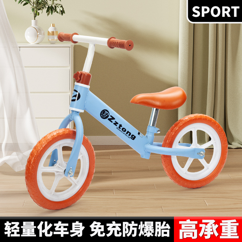 Coche de equilibrio para niños en stock nuevo tipo sin pedal para niños niñas y niñas bicicleta patinación ligera patinación