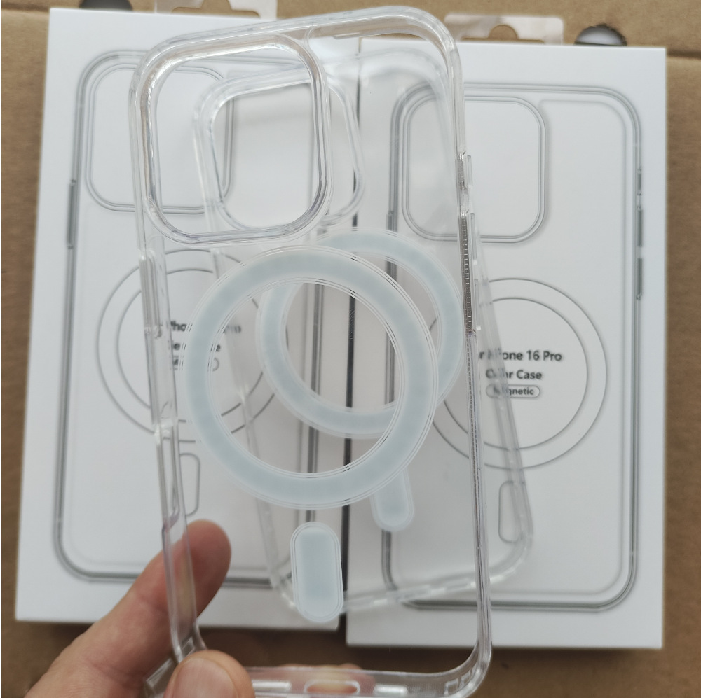 磁吸亚克力TPU手机壳适用SAM三星A17/A06/S25FE/34透明防摔保护套