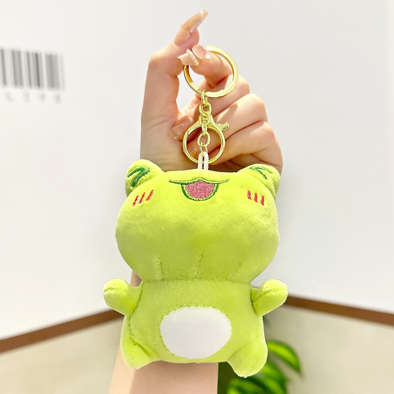 Cuatro pulgadas muñeca máquina colgante felpa llavero lindo muñeca mochila adornos grab máquina muñeca regalo al por mayor