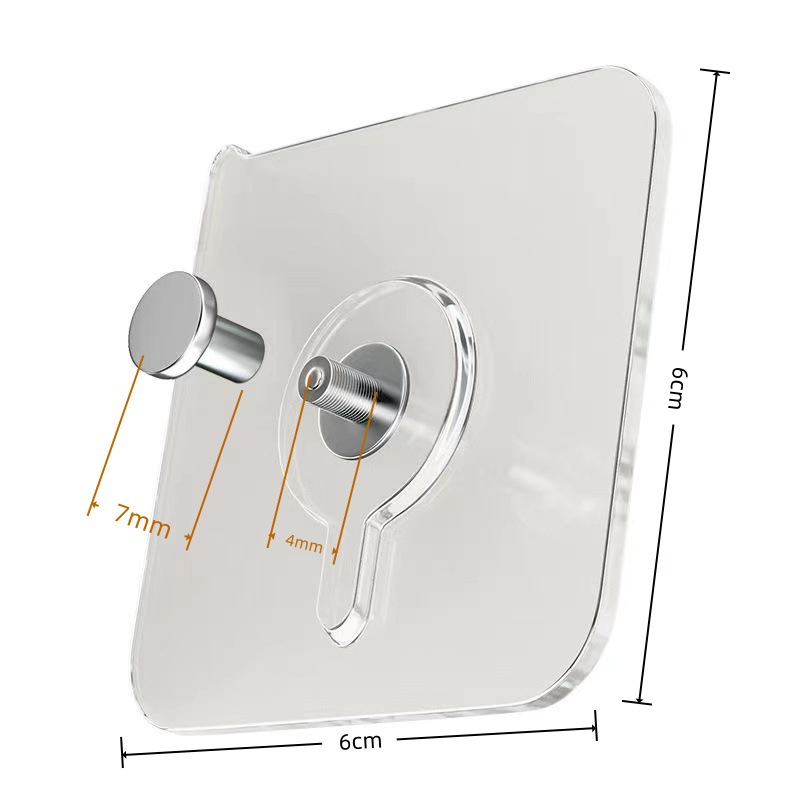 gancho adhesivo gancho adhesivo sin perforación, carga sin clavos, pegado en la pared, trapador de baño, pegado adhesivo fuerte