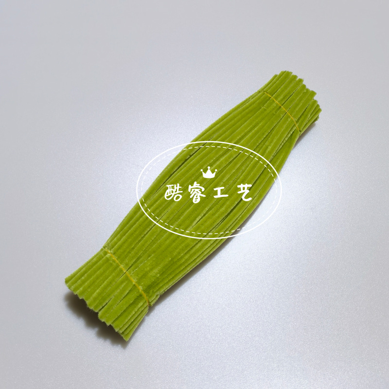 Venta directa de fábrica barra de torsión Core raíz de pelo convencional tira de felpa hecho a mano material de ramo de bricolaje hecho a mano