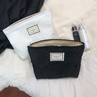Оригинальная небольшая дизайнерская косметичка, маленькая сумка клатч, сумка с петлей на руку, в стиле Шанель
