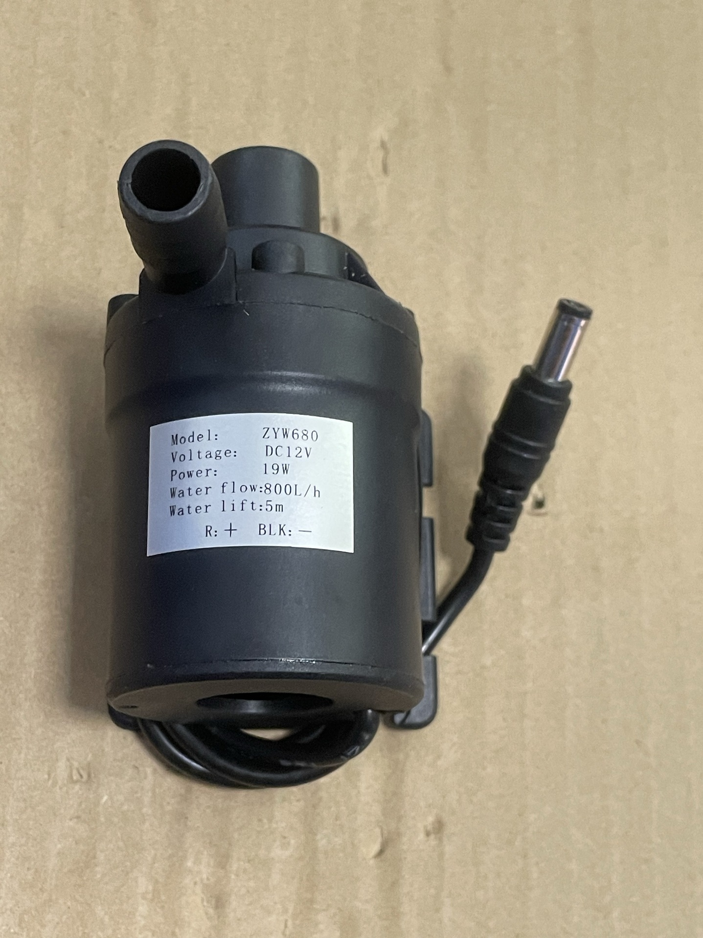 1 19WDC 수컷 12V 헤드 치료 침대 펌프