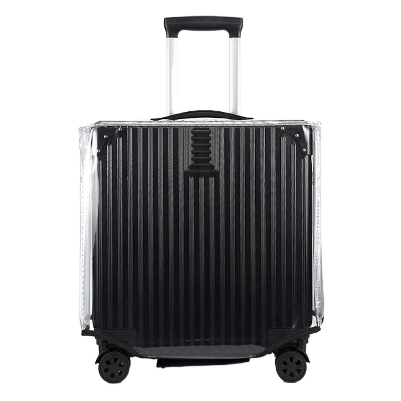 Cubierta de la caja de la carretilla cubierta protectora del equipaje caja de equipaje de PVC transparente horizontal a prueba de polvo Cubierta impermeable 16 pulgadas 18 pulgadas 20 pulgadas