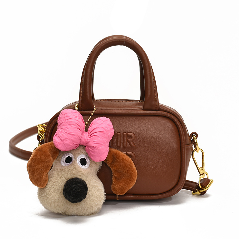 Bolso de hombro de niña popular de estilo coreano Mini cachorro colgante bolso de bebé 2025 nuevo bolso para niños