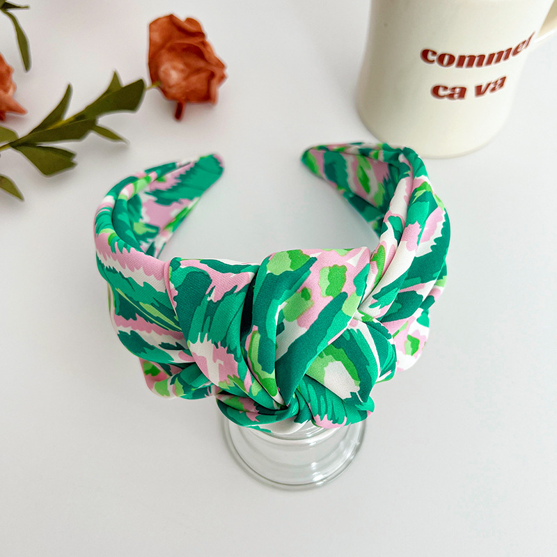 Pastoral Plant Cloth Handmade Hair Band 1 Piece display picture 9