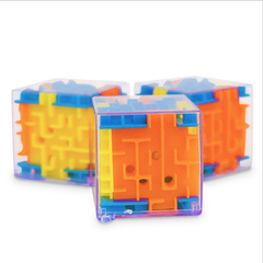 Mini 3D Hexagonal Magic Cube Maze Ball Rolling Children's Rollerball Intelligence Early Education Puzzle Toy Boy 