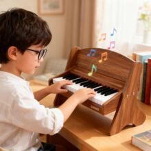 25键37键木质儿童小钢琴电子琴乐器玩具跨境外贸TK亚马逊非88键61