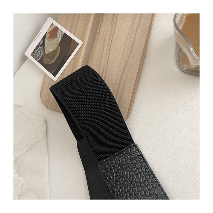 Ultra-breiter Taillengürtel Für Damen Modisches Accessoire Für Kleider_voghion.com