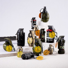 (全平台一件代发）军事仿真手雷模型创意充气防风打火机桌面摆件