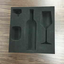 定制高密度海绵内托化妆品包装内衬防震减充海绵工业海绵